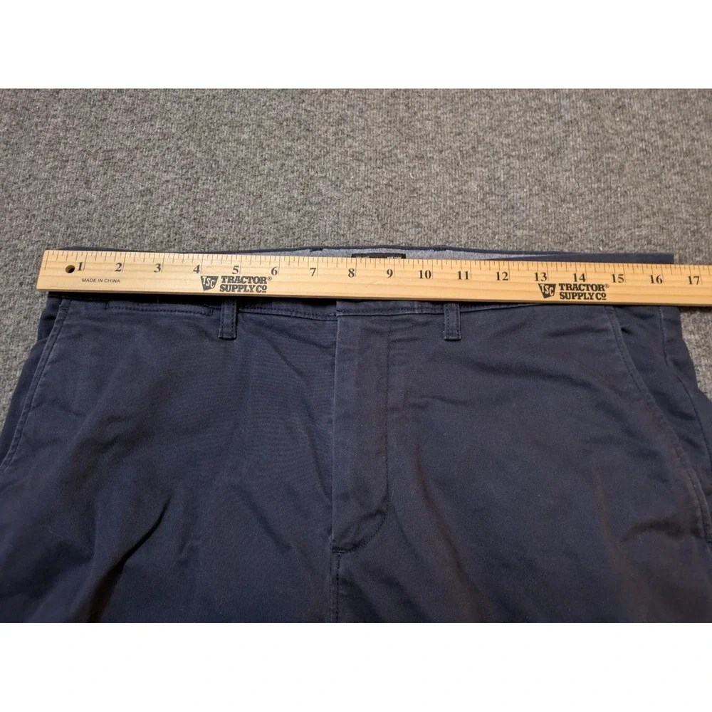 J. Crew Mens 31x32 Chino Pants Navy Blue 484 Slim Fit Stretch Cotton Trousers
